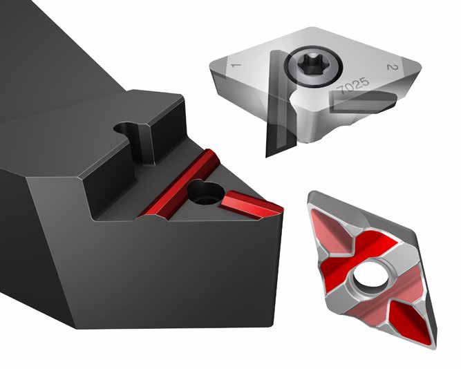 CoroTurn TR CoroTurn TR rappresenta una soluzione esclusiva per la profilatura ad alta precisione dei componenti in acciaio temprato.
