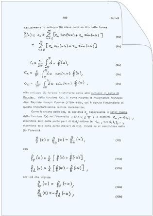 2 storia e filosofia Figura 2: Pagina di una dispensa di matematica degli anni Settanta del secolo scorso, dattilografata, con aggiunte a mano. 1.