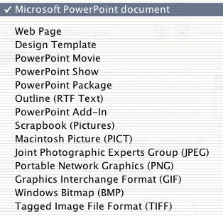 Presentazione portatile File/Presentazione portatile WIN (save as MAC) formato