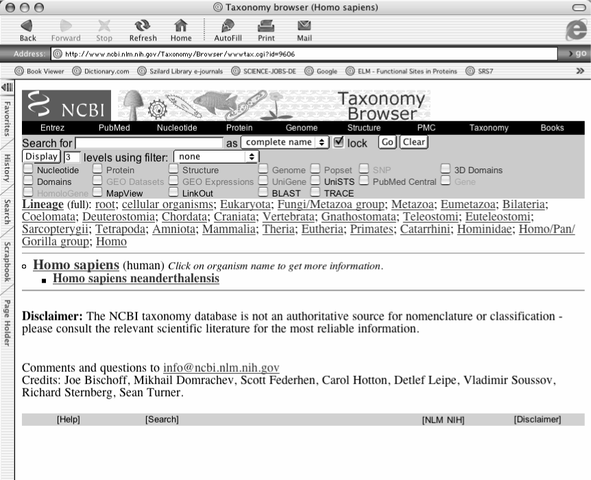 Per saperne di piu fai click sulla parola Homo