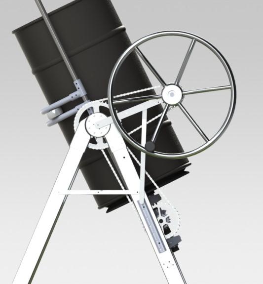 Figura 4.112: Sistema regolabile dell altezza 4.4.2.3. Mecanismo di tensionamento Un problema importante nel montaggio delle catene è il tensionamento.