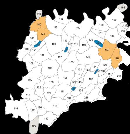 PRESENTE NELLA ZONA TARIFFARIA GUALTIERI 370 370 GUALTIERI BRESCELLO 304 304 BRESCELLO BORETTO GUASTALLA 303 GUASTALLA 303 LUZZARA SUZZARA 348