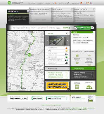 1.7. informazioni conoscitive dell infrastruttura Sul sito internet di Autobrennero www.autobrennero.