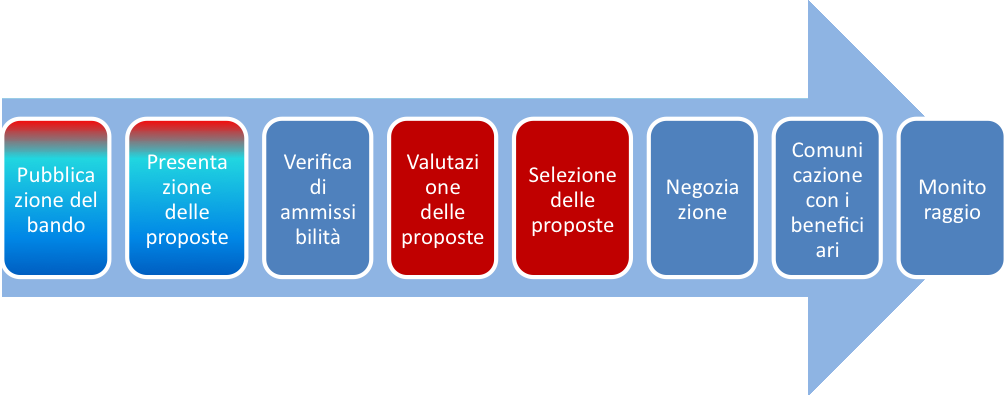 Le procedure prescelte per la presentazione delle proposte e, in particolare, il formato di presentazione, hanno una influenza primaria sulla qualità della valutazione ex-ante. 1.