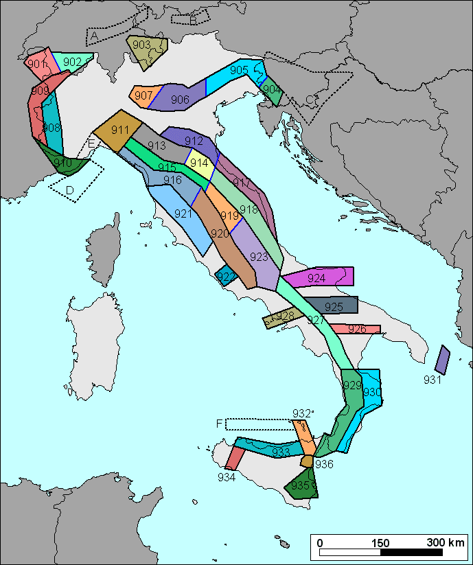 Figura 2 - Zonazione sismogenetica ZS9.