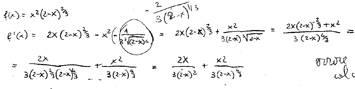 Cap. 4. Calcolo differenziale per funzioni di una variabile 17 Studio di funzione Per studiare il segno della derivata prima occorre usare le tecniche corrette di risoluzione delle disequazioni.