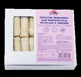 involtini primavera 4x1 kg Pasta fillo, mazzancolle tropicali Vietnam), vermicelli, olio di