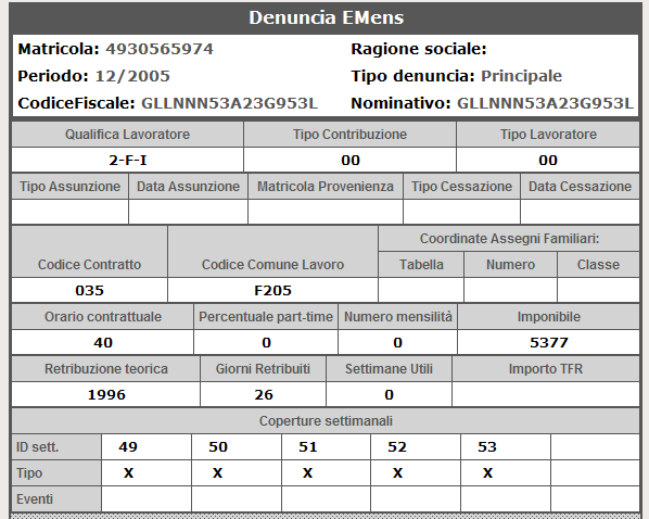 in Bonus 2005 M 2FI 80 14.