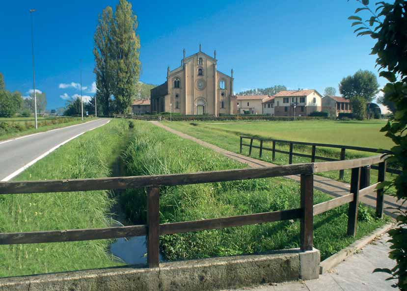 > ITINERARIO 4 _ SCHEDA TECNICA Punto di Partenza e di Arrivo: Paullo Distanza: 40 km Dislivello: trascurabile Difficoltà: facile Fondo Stradale: Completamente pianeggiante e quasi interamente su