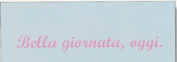 Che le parole siano rosse, gialle o viola, che abitino in una pagina bianca o nera, quei colori conferiscono alle parole una tonalità espressiva, influiscono profondamente sulla percezione.