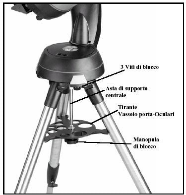 8 mm Cercatore Star Pointer e relativo supporto Treppiede in acciaio regolabile in altezza Software di simulazione The Sky Level 1 Software NexRemote per il controllo del telescopio da PC Cavo RS232