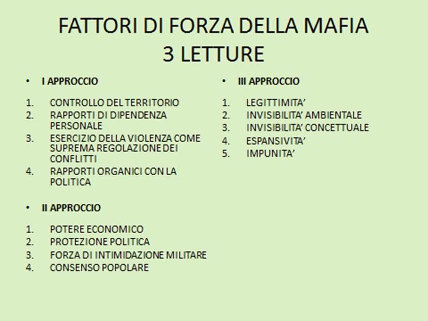 della pubblicità gratuita a Cosa nostra che accetta volentieri di essere legittimata di fronte alle società civili di tutto il mondo.