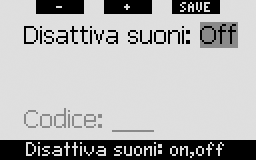 2. Menu, impostazioni e funzioni ATTENZIONE La disattivazione di tutti gli allarmi sonori può determinare situazioni di potenziale pericolo e provocare lesioni gravi o mortali.