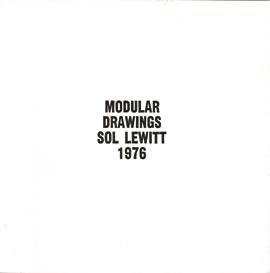 30. Modular drawings, Geneve, Adelina Von Furstenberg, 1976; 14,8x14,8 cm., brossura, pp.[104], copertina bianca con titolo in nero.