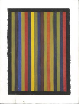 64. Bands of color One-, Two-, Three-, and Four-Part Combinations of Vertical, Horizontal, and Diagonal Left and Right Bands of Color 1993-94, Chicago, Museum of Contemporary Art, 1999; 20x15,8 cm.