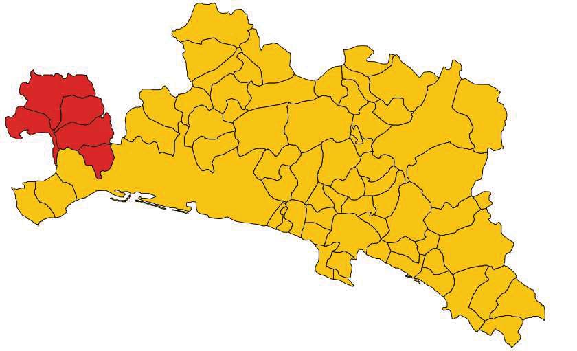 Lo stato attuale Caratteri fisici e paesistici per i cinque comuni La superficie territoriale complessiva: 142 Kmq. Popolazione residente complessiva (al 2005): 13.