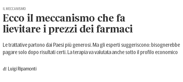 Corriere della Sera 22 Ottobre 2014.