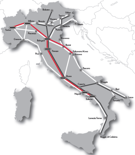 Passeggeri Long Haul deployment flotta ETR 1000 Criteri di deployment q