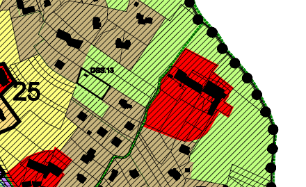 risposta controdeduzione allegato grafico ACCOGLIMENTO L osservazione è accolta in quanto si tratta di un errore di riconoscimento operato in sede di definizione delle zone G da parte del vigente