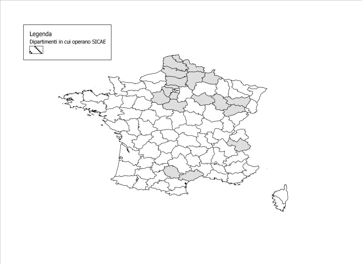 Figura 2: Distribuzione territoriale delle SICAE. 2.4 Spagna La legge n.