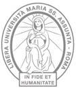 LIBERA UNIVERSITÀ MARIA SS.