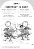 L E S S O N P L A N SONG p. 43 What time, what time is it now? It s seven, seven o clock. What time, what time is it now? It s seven, seven o clock. It s time, time to rock, time to rock, time to rock.