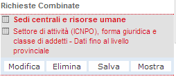 Ripetere questa operazione per ogni dataset che si desidera includere nella interrogazione di un dataset multiplo.