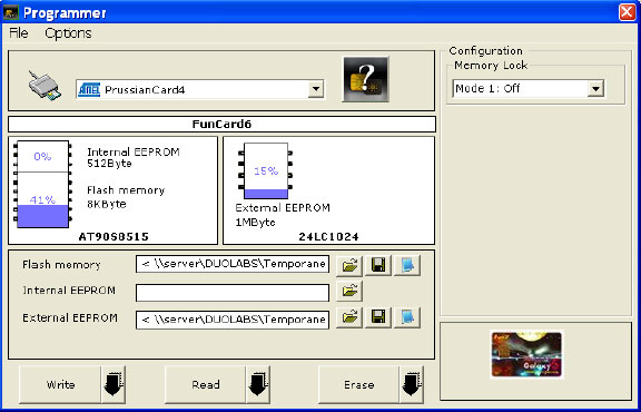 Fare quanto segue: Inserire la Card nell'apposito connettore per SmartCard dell'add-on (nel caso abbiate il Cas Interface 2) oppure del Cas Interface 3 oppure ancora del Dynamite; Cliccare sul