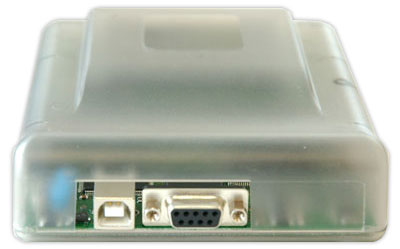3. I connettori Il Cas Interface 3 presenta alcuni connettori esterni che andremo ad elencare qui di seguito: Connettore USB (Fig.