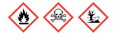 .) H301+H331: Tossico se ingerito o inalato P233: Tenere il recipiente ben chiuso H319: Provoca grave irritazione oculare P262: Evitare