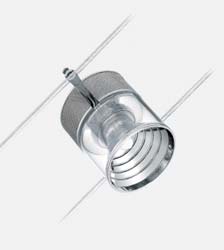 It is allowed to use 50W, type QR-CB 51 SV lamps. 25 360 28 20 Spot a due luci in pressofusione di alluminio e vetro.