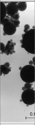 Le particelle di microsilice tuttaviaa tendono ad agglomerarsi formando aggregati di dimensioni maggiori (figura 1.2.1). Figura 1.2.1: immagine al TEM della microsilice [1.5].