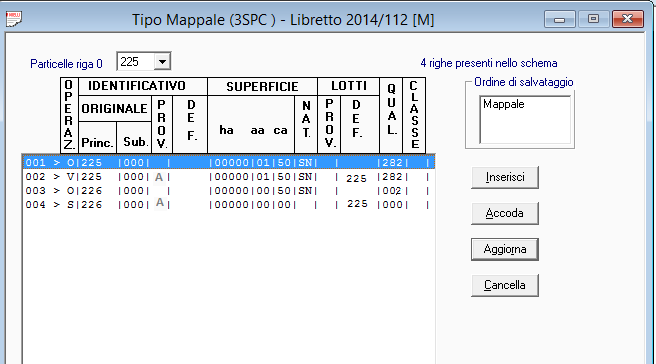 13 Caso b) - Tipo di Frazionamento per l attribuzione di un numero identificativo