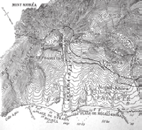 Fig. 2 - Carta degli Acroceraunia disegnata da L.