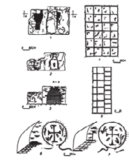 Fig. 17 - Dyrrachion, tomba con affreschi, IV sec. Fig.