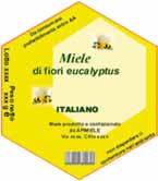 Il miele invasettato ha un etichetta dove viene riportato: 1. La denominazione del tipo di miele contenuto (miele di acacia, miele di castagno, miele millefiori ) 2.