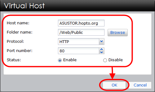 FASE 4 Appare la finestra di Host Virtuale.