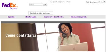 Contattare FedEx Entrate nelle pagine web sotto indicate per contattare il Servizio Clienti FedEx della vostra zona.