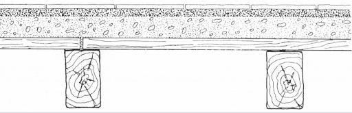 Ad orditura semplice Ad orditura composta Travi disposte parallelamente alla distanza interassiale di 50-100 cm sulle quali poggiano tavole (assito) dello spessore 3-6 cm accostate, senza alcun