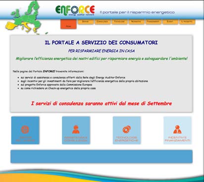 Portale Web ENFORCE www.enforce-een.