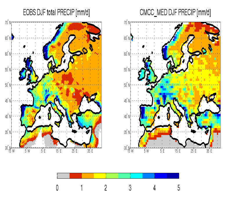 Per quanto riguarda le variazioni stimate per le precipitazioni nello scenario di clima futuro, il massimo dell incremento si prevede per la Norvegia durante l inverno.