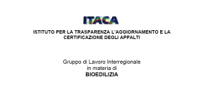 Protocollo ITACA (www.itaca.org, www.iisbeitalia.