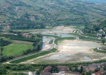 Ricostruzione del lago di Ortoglieto Foto area concessione DPR 29-9-2000, n 367 si colpa, ma il disastro non fu causato da un imponderabile fattore naturale.