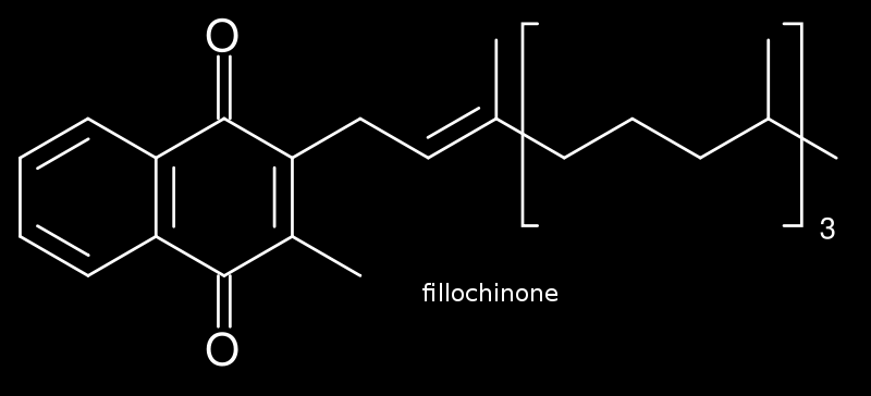 Giordano Perin; biochimica 14: vitamina K LA VITAMINA K VITAMINA K: si tratta di una proteina liposolubile essenziale, in particolare si tratta di una struttura formata da due anelli, uno benzenico e