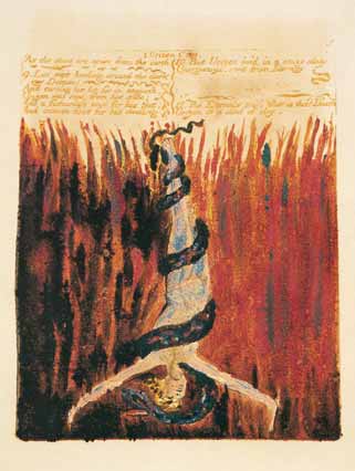 COPERTINA Immortali che precipitano nell abisso, da Il libro di Urizen, William Blake, 1794 Il Serpente, come per la setta degli Ofiti ricordata da Bloch in Ateismo nel cristianesimo, è quindi il