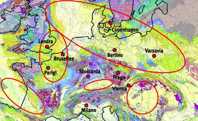 la presenza di trappole strutturali - ovvero elementi, come ad esempio una roccia di copertura a forma di cupola, che possano controllare la migrazione della CO 2 all interno della roccia serbatoio;