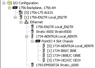 Profilo di Stratix 8000 Configurazione e gestione dello switch con RSLogix 5000 12. Fare clic sul pulsante Who Active nella barra degli strumenti. 13.