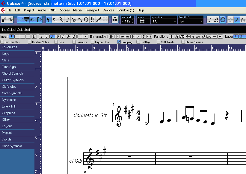 software di editing grafico. Consideriamo il seguente esempio.