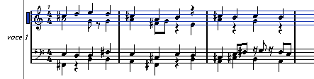 Lo Score Editor Cambiare tonalità, indicazione di tempo e chiave Non è raro trovare all interno delle partiture cambi di tonalità, di ritmica o di chiave.
