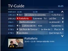 Interrompere la trasmissione in corso con il tasto Pause 1 Premere il tasto PAUSE per interrompere la trasmissione in corso.